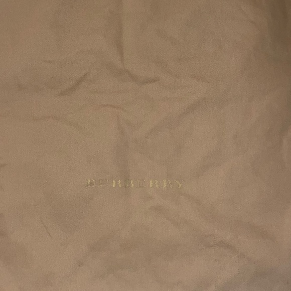 Burberry Medium Banner Purse Burgundy - Picture 4 of 5